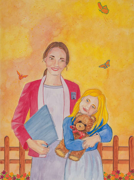 Lilly's Foster Care Journey Art | Bella Cello Designs