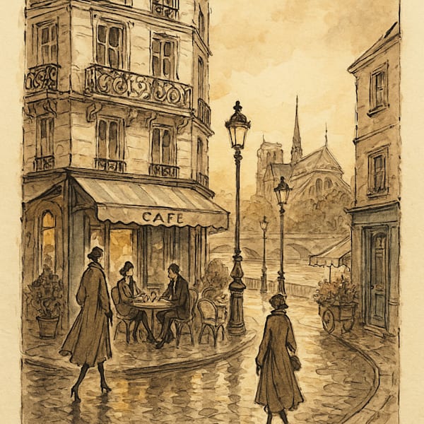 Cafe Corners of Montmartre