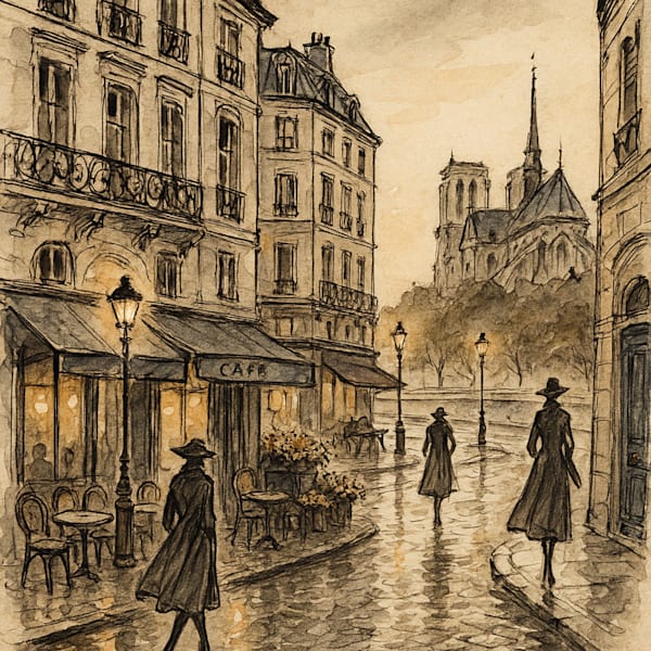 Whispers of Parisian Rain