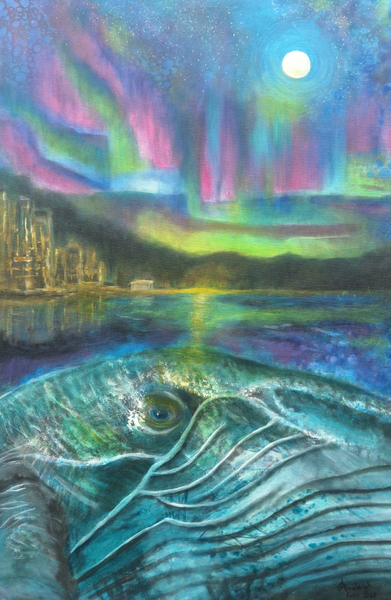 Ocean Moonlit Wonders Art | Amaleigh Art