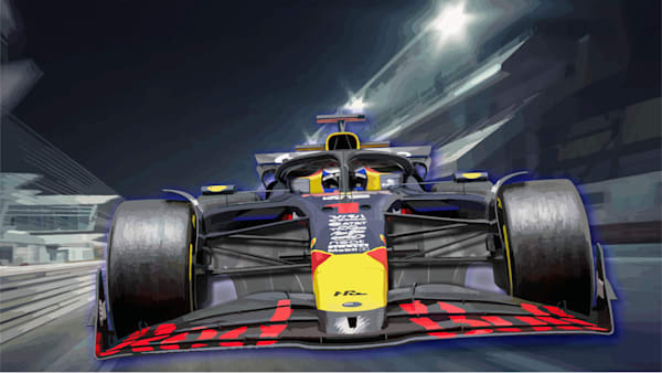Red Bull 2025 F1 Car