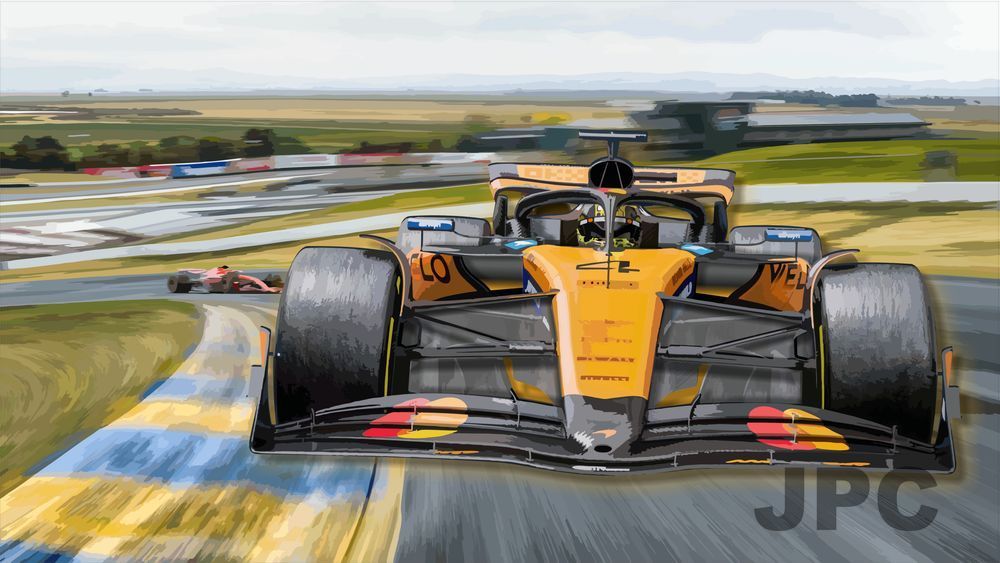 McLaren Formula 1 Art Print