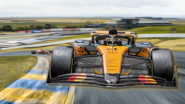 McLaren Formula 1 Art Print