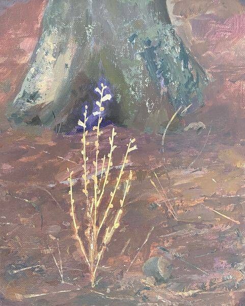 Flowering Epifagus Art | Dana Uzwiak Art
