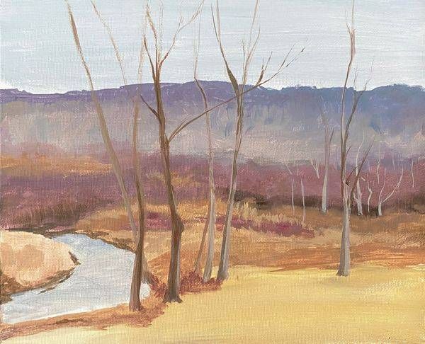 Spring By The Brook 4 (2/27/20) Art | Dana Uzwiak Art