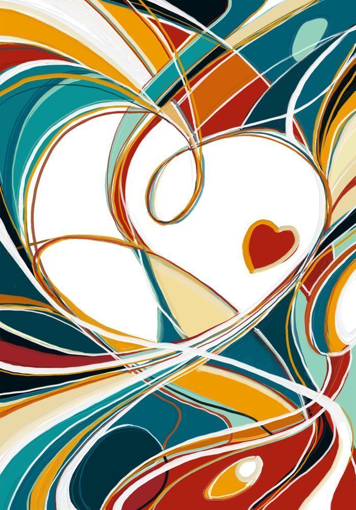 A Heart Of Love Art | Dana Uzwiak Art