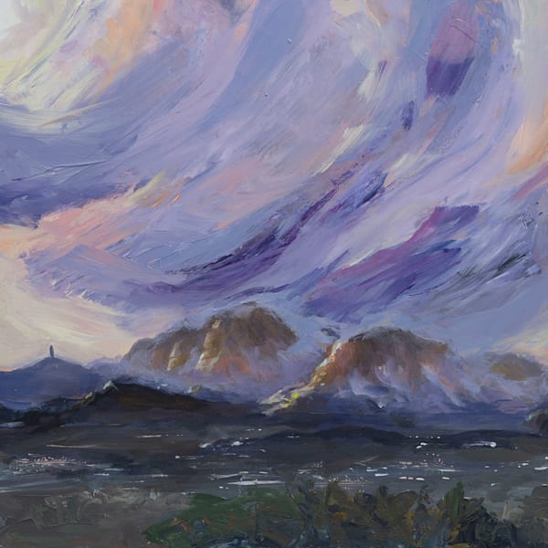 Sedona Squall Original Painting Art | Dana Uzwiak Art