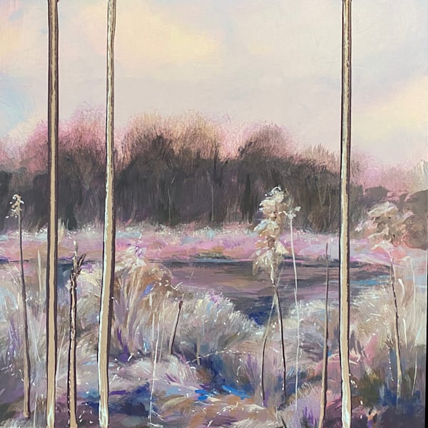 Winter In The Wetlands Art | Dana Uzwiak Art