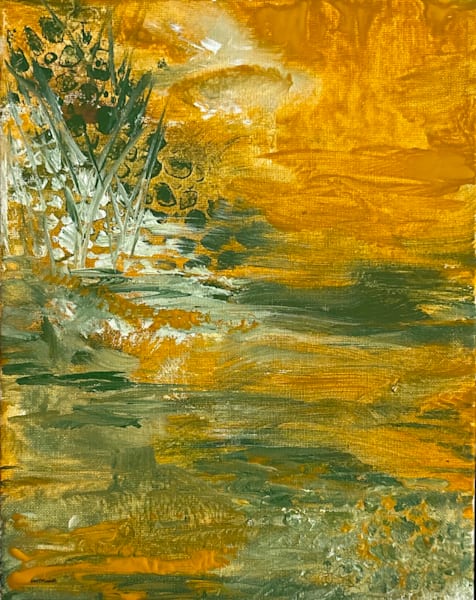 Serengeti Sweep – Acrylic Urban Interiors Small Space & Apartment & Office Art for Designers


