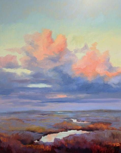 Sunset's Lingering Colors Art | ODILE