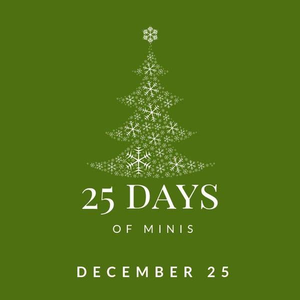 25 days of minis 25 days of minis