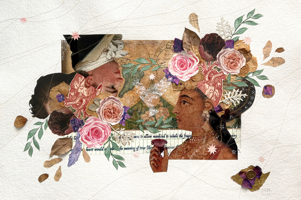 Botanical Stitch Collages: Humanity