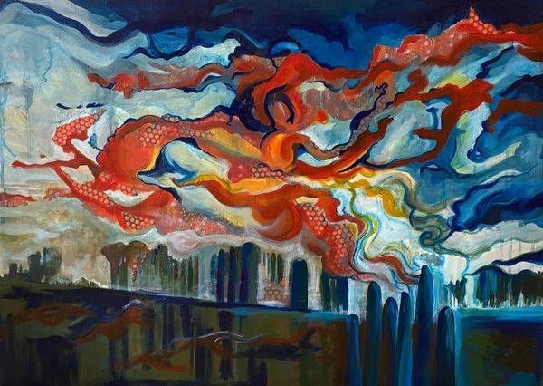 Red Sky Art | Mina Vancardo