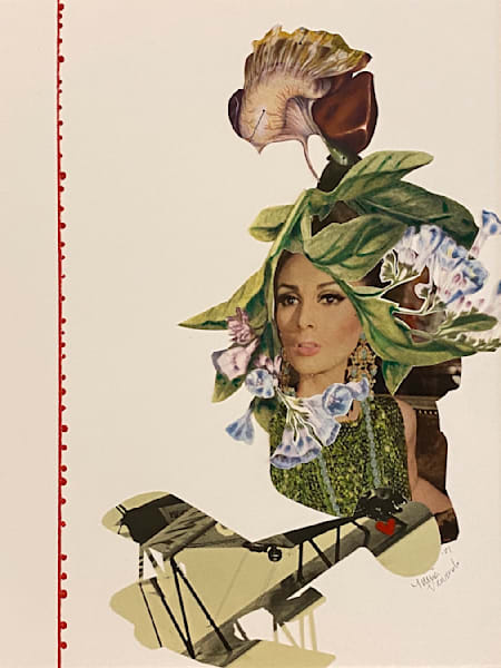 Homage to Amelia Earhart – Aviation-Inspired Collage