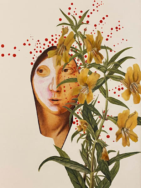 Bush Monkey – Botanical-Inspired Collage