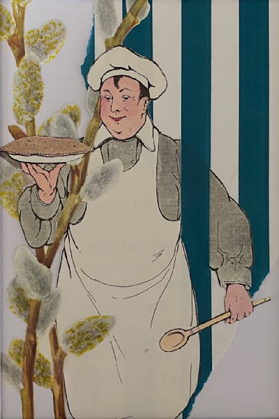 The Butcher – Hand-Cut Analogue Collage Art