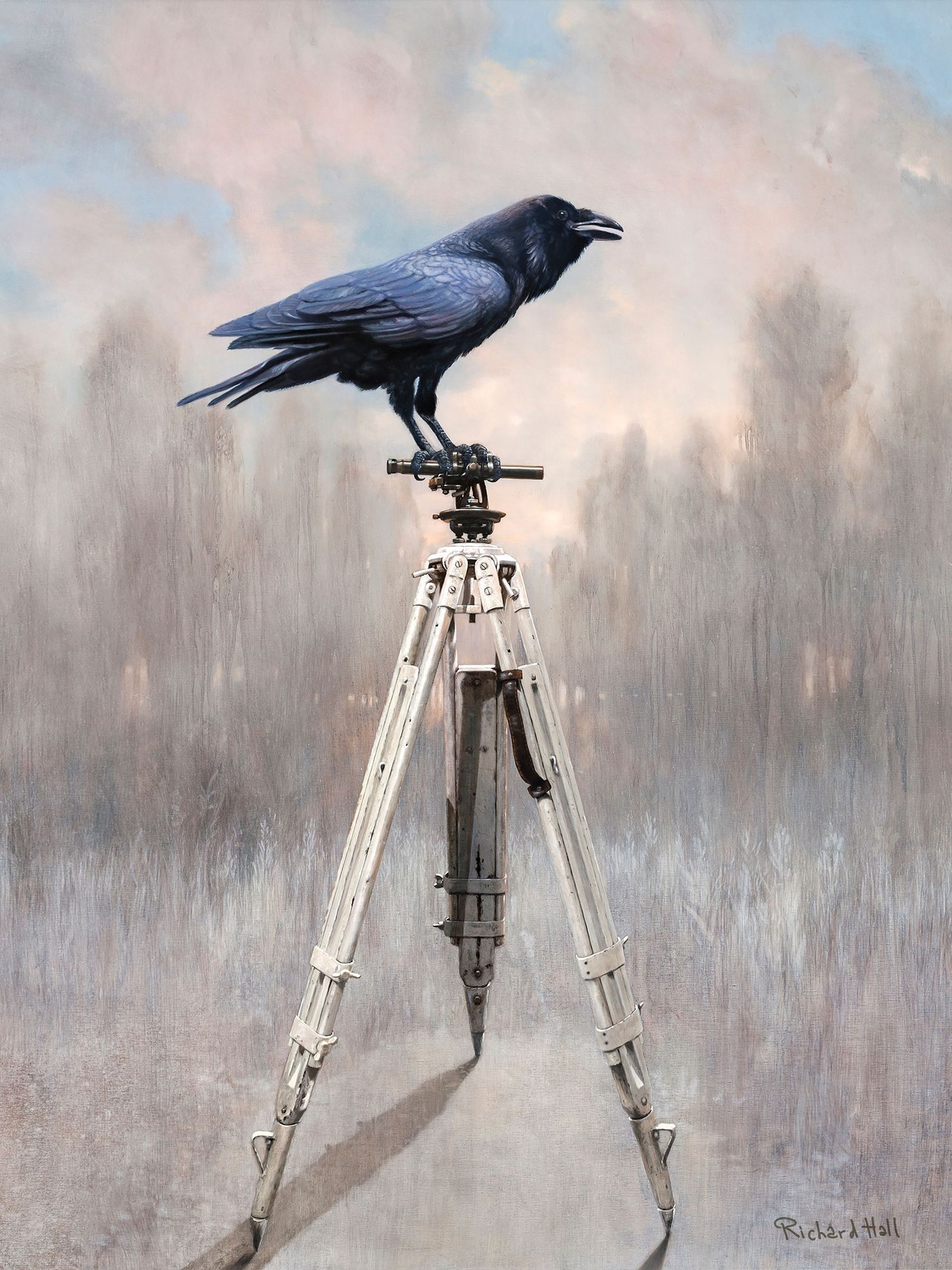 Artist R Hall The Surveyor Art | Richard Hall Fine Art