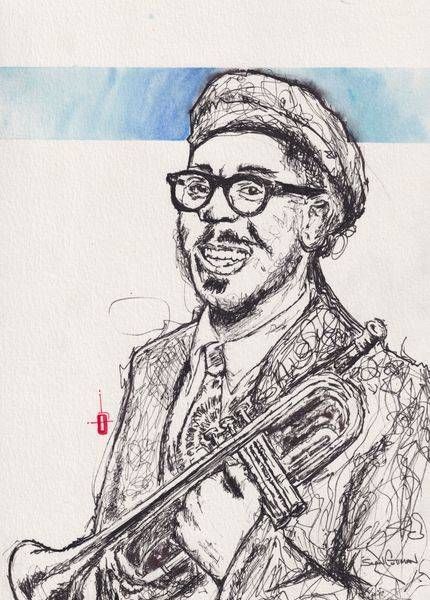 Dizzy Gillespie Art | Sean Cottman Fine Art