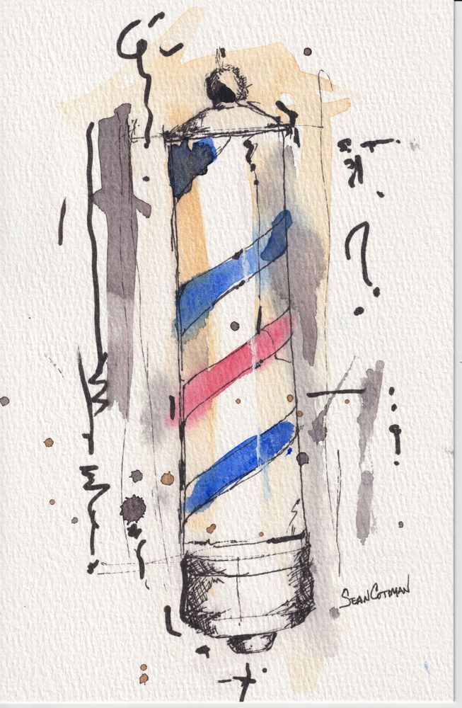 Barbershop Art | Sean Cottman Fine Art