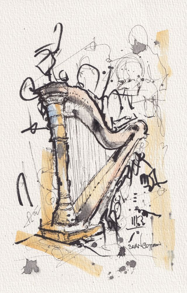 Harp Art | Sean Cottman Fine Art