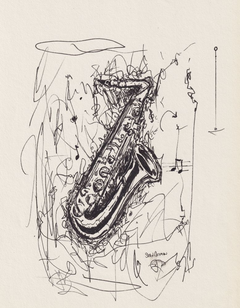 Sax Dreams Art | Sean Cottman Fine Art