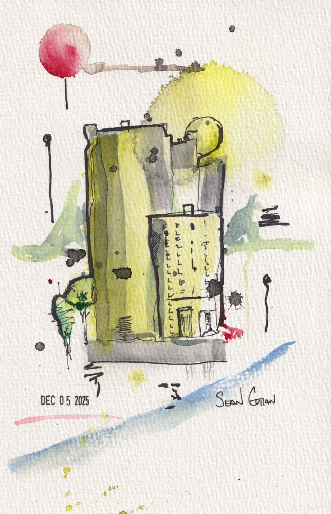 The Green Building Art | Sean Cottman Fine Art