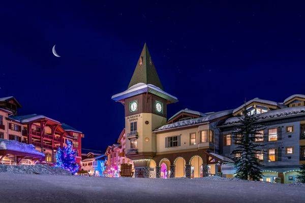 Christmas Decoration in the Village