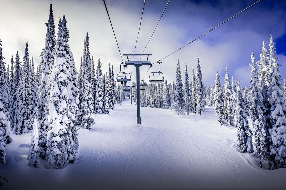 Riding the Chairlift