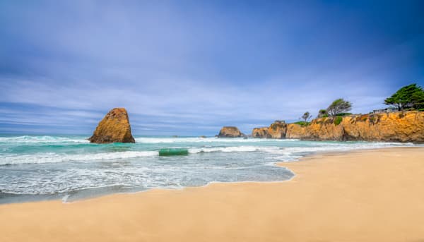 Seaside Creek Beach, California