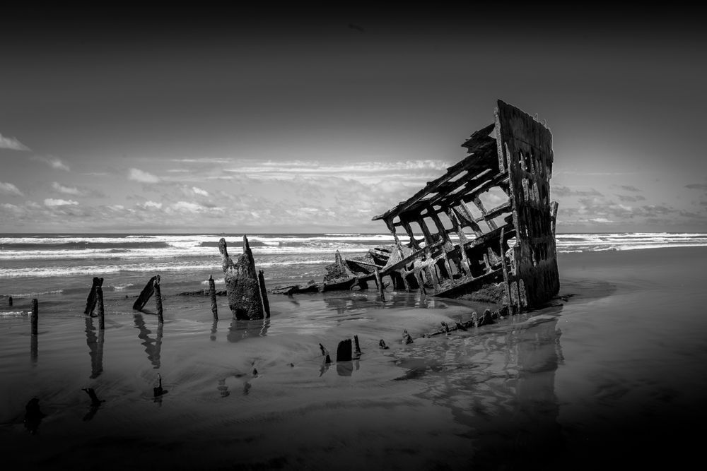 Shipwreck of the Peter Iredale