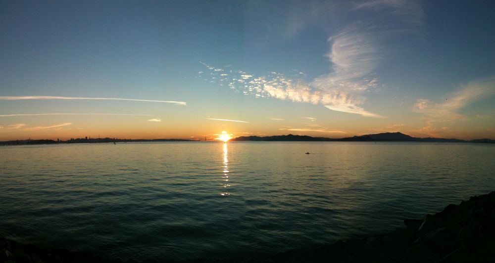 Berkeley Marina Sunset Art | Patrick Cosgrove Art and Photography