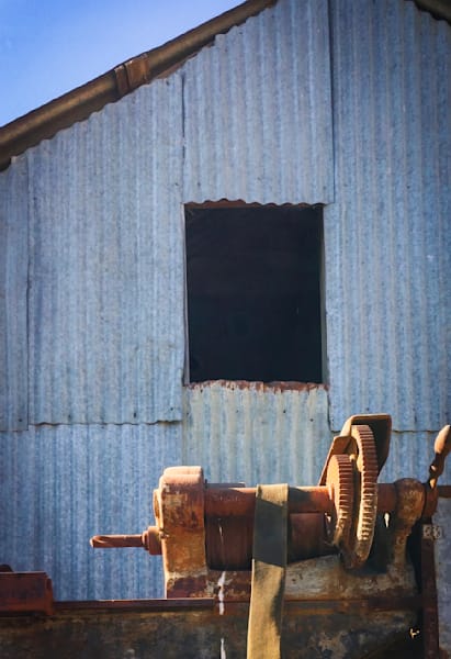 Barn Window And Gears Art | Patrick Cosgrove Art and Photography