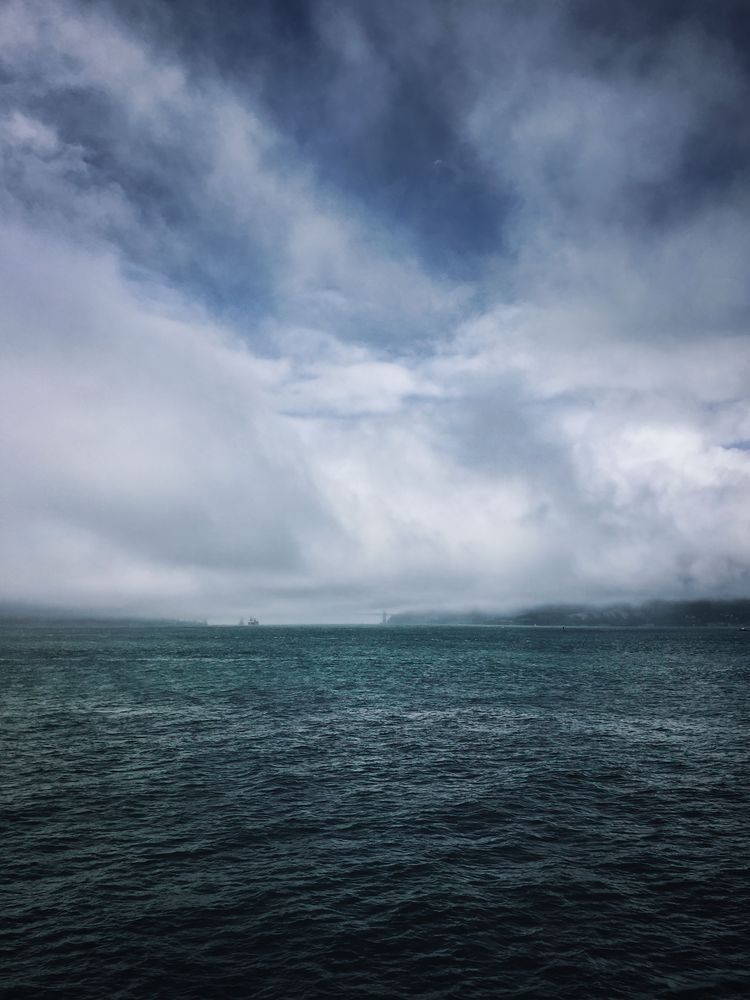 Golden Gate And Ship Art | Patrick Cosgrove Art and Photography