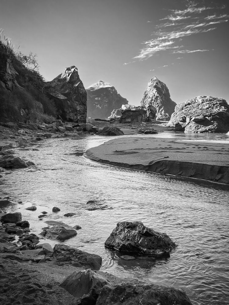 Earth And Sea At Luffenholtz Creek Art | Patrick Cosgrove Art and Photography