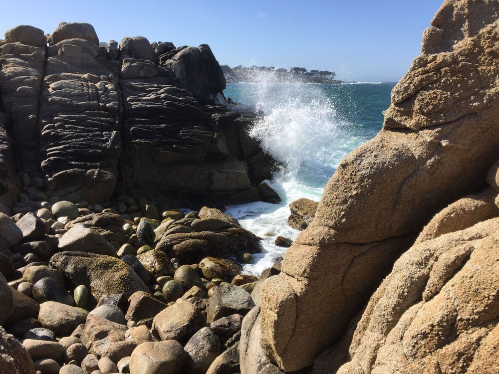 Crashing Wave, Monterey Bay In Color Art | Patrick Cosgrove Art and Photography