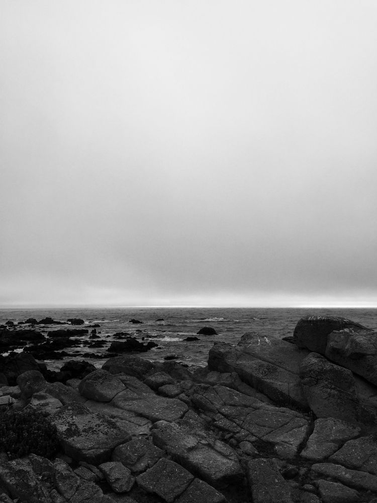 Gloom Over Monterey Shoreline Art | Patrick Cosgrove Art and Photography