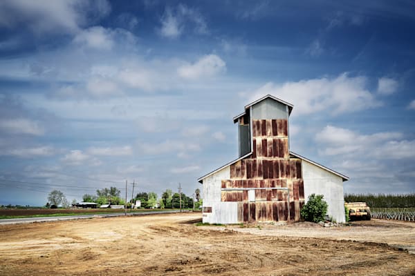 A long unused storage building is getting a makeover reconstruction as it looms over a Yolo County road.