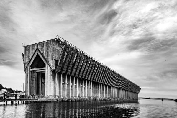 Marquette Ore Dock BnW