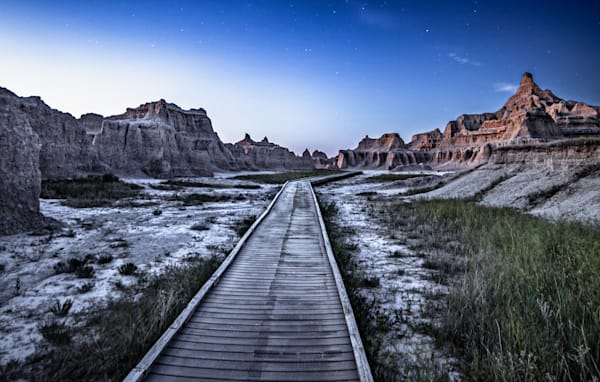 Moonlit Badlands SD