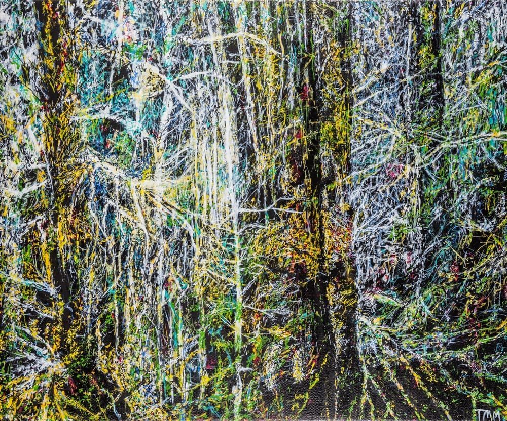 abstract, forest, paintings, fine, art, 