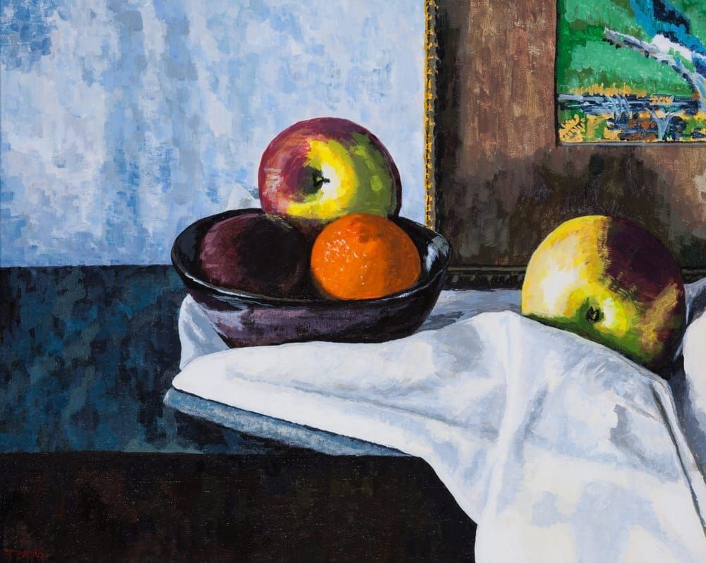 "Still Life 01", 16 x 20 inches, acrylic on canvas.   © Tim McGuire 2016