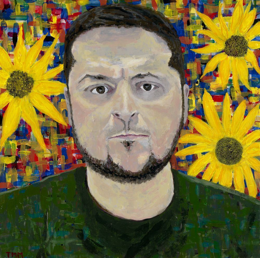 Volodomyrr Zelensky, President of Ukraine 2022