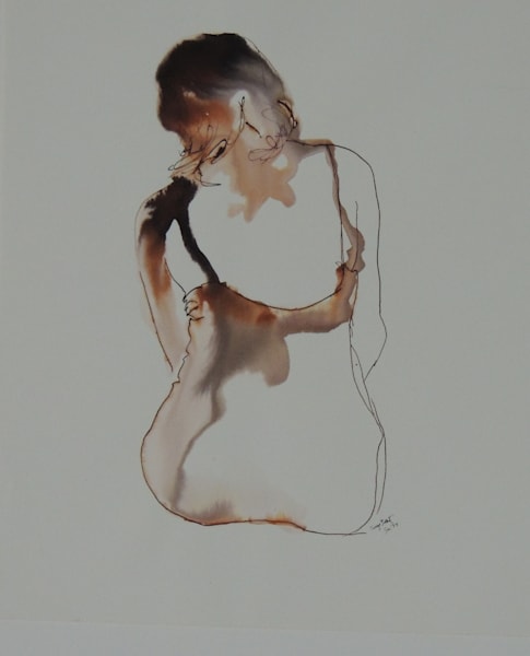 Ink Wash Life Drawings