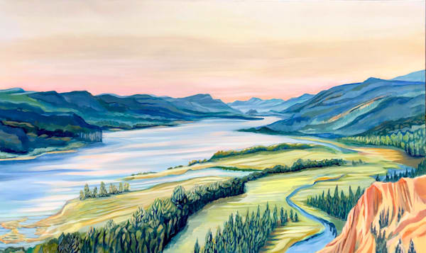 River Gateway, Columbia River Gorge, Or, 2021 Art | Dappled Light Gallery