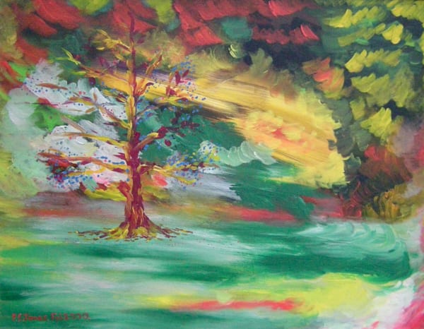 Tree   Self Portrait   4th Initiate Art | Philip Jones Art