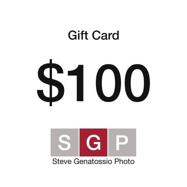 $100 Gift Card | Steve Genatossio Photo