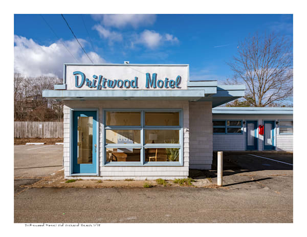 Driftwood Motel – Vintage Roadside Motel Sign, Fine Art Americana Photography