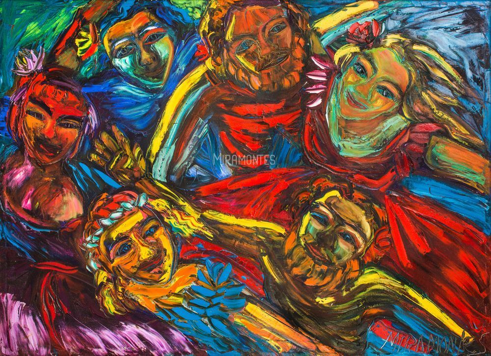 Dance Of The Light That Shines In The Darkness Art | Miramontes Gallery