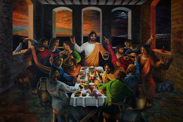 The First Communion (The Last Supper) Art | JMarkProvenzaFineArt