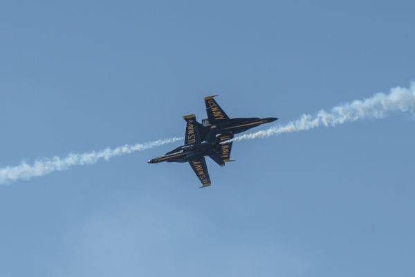 Blue Angels Double Knife-Edge Pass | Luke Days Print